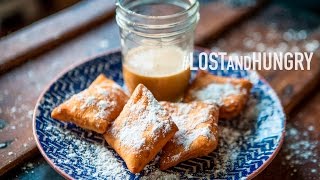 Beignet Recipe with Cafe au Lait Icing [upl. by Inuat424]