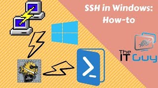 How to SSH in Windows  2 options [upl. by Eelydnarb]