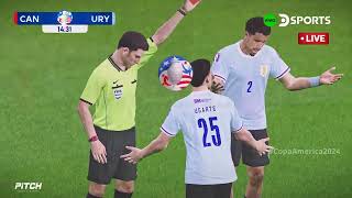 🔴EN VIVO CANADA vs URUGUAY  Copa America 2024  Tercer Puesto  Partido EN VIVO Hoy Transmisión [upl. by Finley]