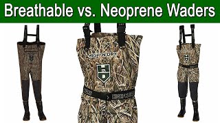 Are Breathable or Neoprene Waders Best High N Dry Comparison [upl. by Akemej718]