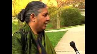 Vandana Shiva Interview about Ecofeminism [upl. by Noed]