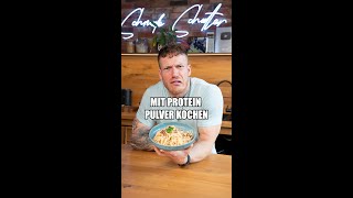 Mit Protein Pulver kochen wo soll das noch hinführen 😨🫣… highprotein muskelaufbau nudeln [upl. by Strohl]