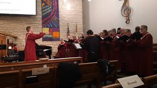 quotThe First Noelquot arr by Huish and sung by the CHUM Chancel Choir [upl. by Attenweiler]