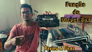 Review Direct Box D2 Pro Pra que serve Direct Box [upl. by Urbannai]