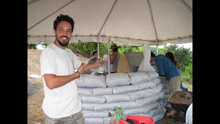 Mini Earth Bag Dome by Earthen Hand Puerto Rico [upl. by Namqul995]