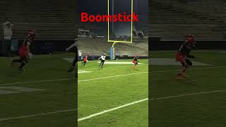 Boomstick football tackles hitstick [upl. by Ebberta]