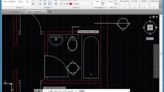 AutoCAD 2D Tutorial Part 4  Elevations and Blocks [upl. by Harms]