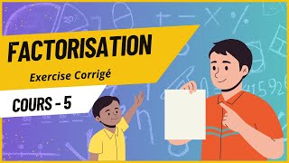 Factorisation  Exercice corrigé facile [upl. by Htebazileyram]