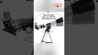 Cezo Kids Astronomical Refractor Telescope With Zoom 90X HD Focus for Astronomy Beginners [upl. by Aicile172]