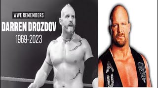 Darren Drozdov Passes Away  2007 Interview Clip On Stone Cold Steve Austin [upl. by Aynod]