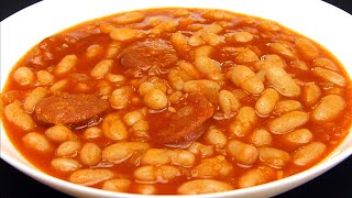 ¡Reto de Cocinar Alubias con Chorizo en 10 minutos [upl. by Oner441]