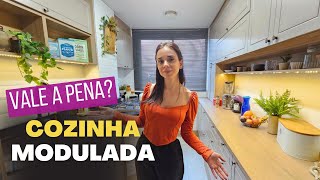 Nossa cozinha provençal modulada com cara de planejada ✨ [upl. by Gaylene]