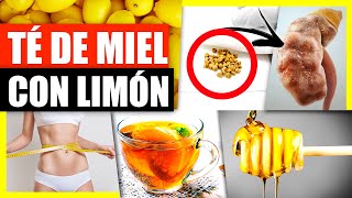 5 Beneficios Del Té De Miel Y Limón  Para Que Sirve Preparación  Beneficios Del Limón Miel Cruda [upl. by Ilocin]