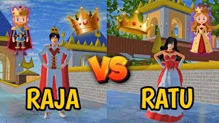 RAJA VS RATU  SAKURA SCHOOL SIMULATOR INDONESIA [upl. by Eelnyl616]