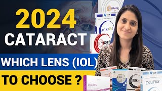 Latest 2024 Cataract Surgery Lenses Options And Costs [upl. by Clawson]