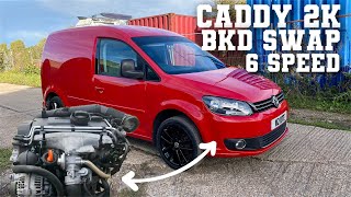 CADDY 2K BKD  engine swap  build series conversion Ep9 [upl. by Ennaisoj]