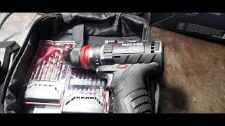 Cordless Drill Parkside Performance [upl. by Petrick]