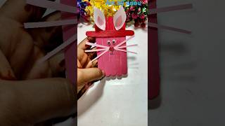 Popsicle sticks craft for kids shortsytshortstrendingviralvideocraftkidsshortskids [upl. by Arrakat256]