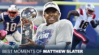 Highlights from Matthew Slater’s Legendary 16Year Patriots Career [upl. by Niwri964]