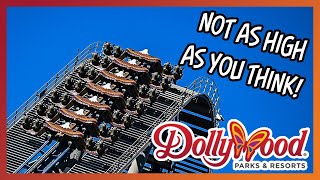 How Original Are Dollywoods Roller Coasters  NOT As High As You Think [upl. by Ahsikcin]