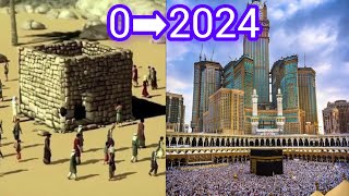 Evolution of kabba  0 to 2024 future structure of Kaaba  mecca  Future structure of Makkah [upl. by Nerval]