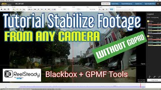 Tutorial Stabilize Footage From Any Camera Blackbox  GPMF  Reelsteady Go Indonesia [upl. by Eneloc]