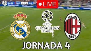 REAL MADRID VS MILAN EN VIVO UEFA CHAMPIONS LEAGUE [upl. by Ardnu977]