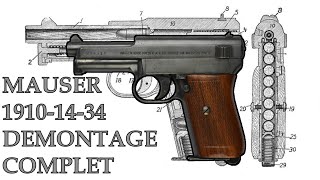 Tutarmes Démontageremontage des Mauser 191019141934 [upl. by Nodnahs]