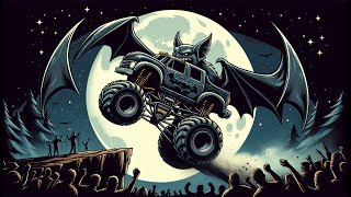 🦇 Batman Monster Jam Cliff Jump ActionPacked Adventure [upl. by Aramoy]