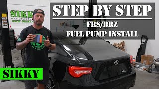 Step by Step FRSBRZ Fuel Pump Installation [upl. by Toshiko]