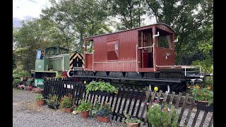 Yorkshire Wolds railway Brake Van Ride Preview [upl. by Shirline]