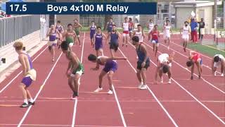 Harlingen HS Breaks Valley Record 4X100 [upl. by Noyerb]