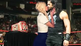 Roman reigns kissing wrestlers wwe kiss [upl. by Lindberg]