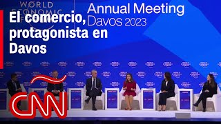 Foro Económico de Davos globalización reglobalización y comercio [upl. by Auqinal565]