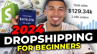 How To Start Shopify Dropshipping in 2024 FOR BEGINNERS [upl. by Elidad]