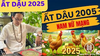 Tử vi tuổi Ất Dậu 2005 năm 2025 nam mạng nữ mạng sao hạn thu hút tài lộc [upl. by Gaskill]