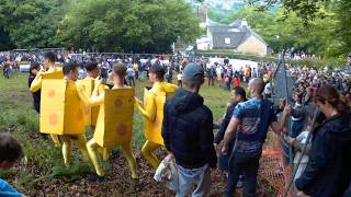 2017 Cheese Rolling event on Coopers Hill Gloucester UK [upl. by Shandra155]