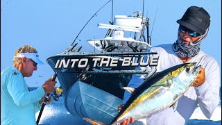 TUNA TIME in the Florida Keys  CATCHING BLACKFIN TUNA on LIVE BAIT  Into The Blue [upl. by Ailimat277]