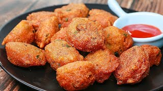 sooji ka pakoda recipe How to make sooji ka pakoda [upl. by Prosperus526]