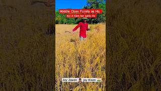 Jai Jawan Jai Kisan Paddy cutting youtubeshorts virelshorts [upl. by Nessaj]