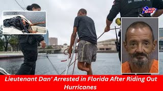 Famous Hurricane Rider Lieutenant Dan Arrested in Florida After Wild Stunts [upl. by Anillehs378]