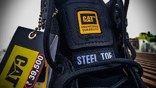 My New CAT Boots ₹39500  Caterpillar footwear Nagara Vlogs [upl. by Tabatha]