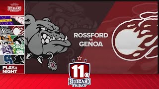 Big Board Friday Week 9 Rossford vs Genoa [upl. by Nylad]