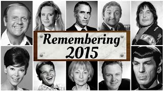 2015 obituary Remembering famous celebrities who died in 2015 [upl. by Aisined]