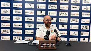 Rueda de prensa FREDERIC CASTELLÓ Baloncesto Fuenlabrada VS Amics CASTELLÓ [upl. by Eilyab]