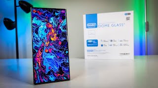 Samsung Galaxy S23 Ultra Whitestone Dome Glass INSTALL amp REVIEW [upl. by Laehplar]