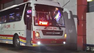 ALAMINOS TERMINAL DEPARTURE TIME 1040PM BUS88136 BOUND TO CUBAO PASAY 5STAR TERMINAL 10724 [upl. by Placido]