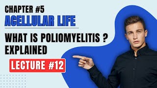 what is poliomyelitis very easy explanation chapter 5 class 11th lacture 12 [upl. by Palecek933]