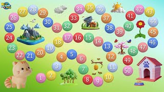 New Kids Song 2024  Kittys Journey Home  A Fun Counting Song [upl. by Sheffy197]