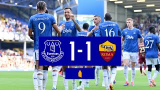 EVERTON 11 AS ROMA  Preseason highlights [upl. by Bettina783]